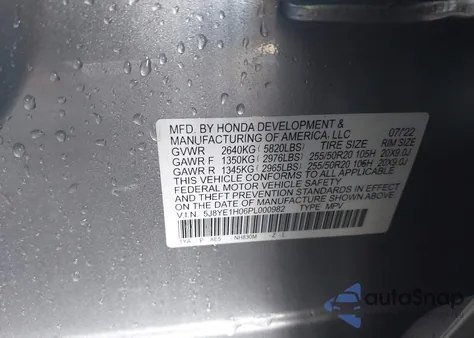 2023 Acura Mdx A-Spec from USA, damaged, VIN 5J8YE1H06PL000982